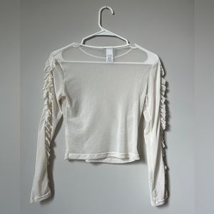 StyleAngeles Small Sheer Long Sleeve